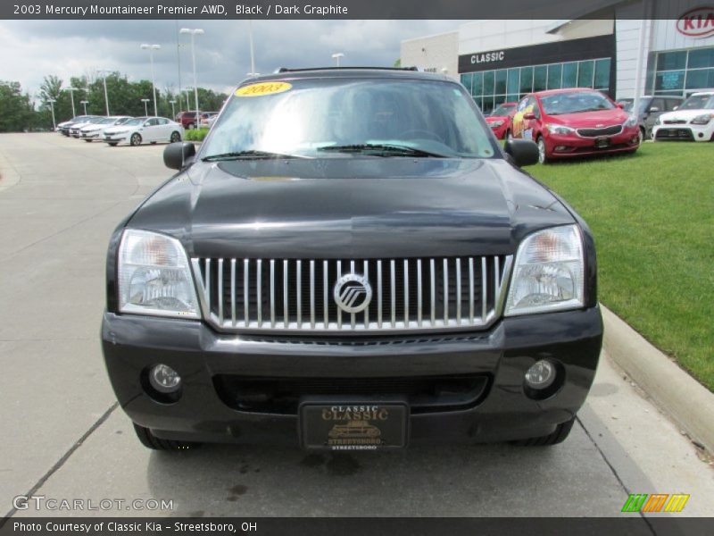 Black / Dark Graphite 2003 Mercury Mountaineer Premier AWD