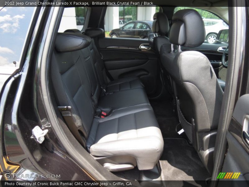 Brilliant Black Crystal Pearl / Black 2012 Jeep Grand Cherokee Laredo X Package