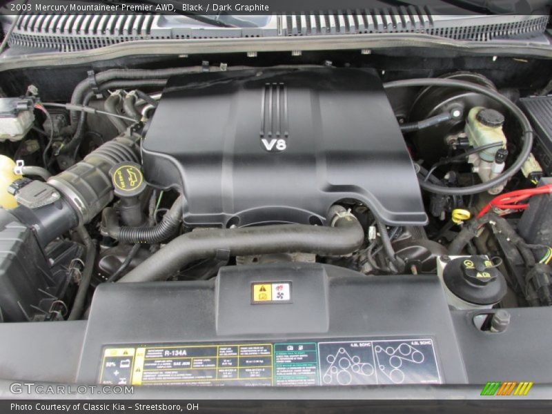 Black / Dark Graphite 2003 Mercury Mountaineer Premier AWD