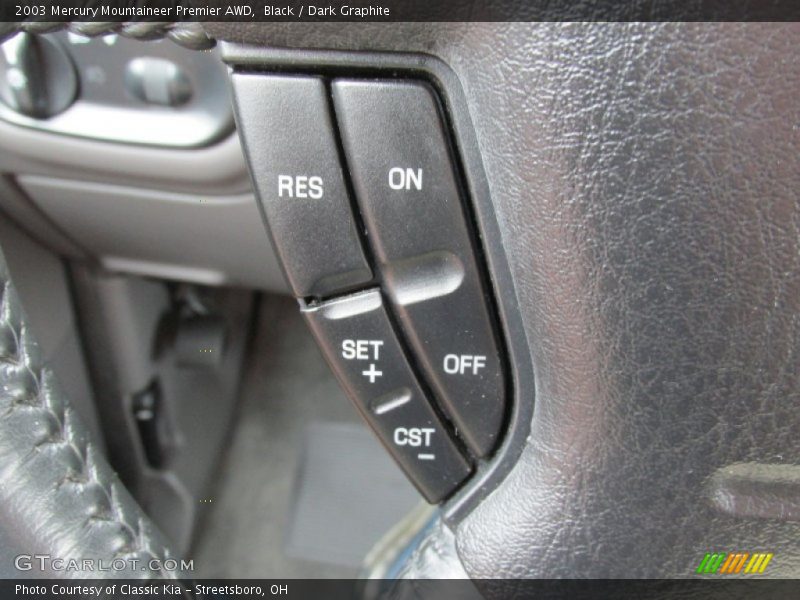 Black / Dark Graphite 2003 Mercury Mountaineer Premier AWD