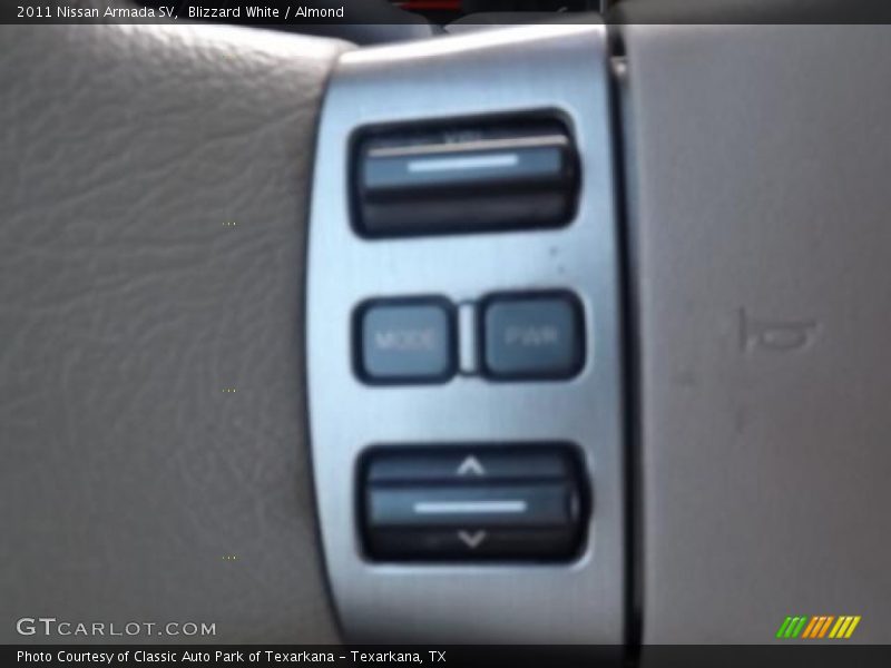 Blizzard White / Almond 2011 Nissan Armada SV