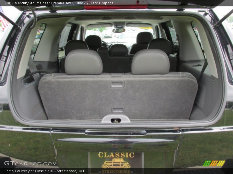 Black / Dark Graphite 2003 Mercury Mountaineer Premier AWD