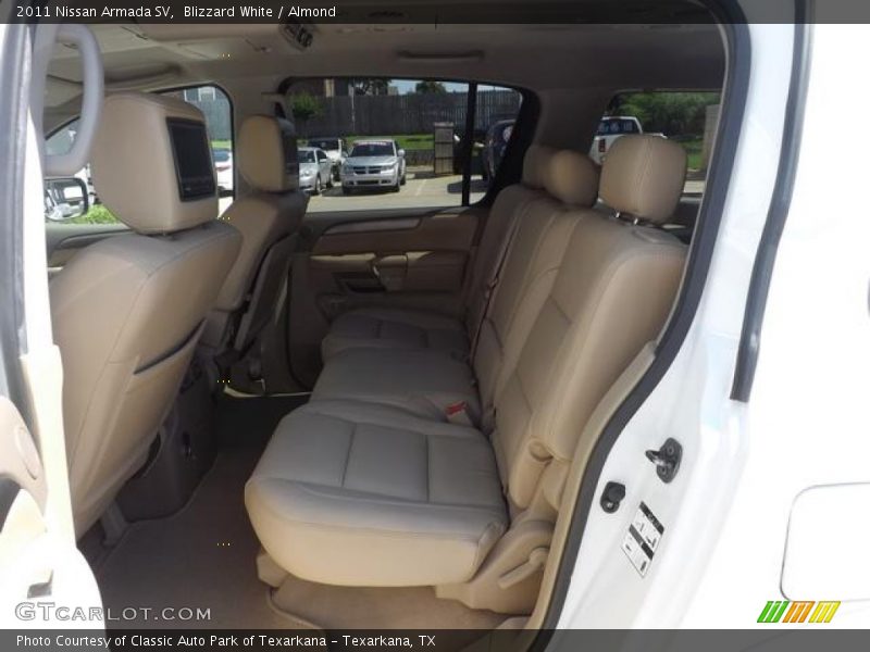 Blizzard White / Almond 2011 Nissan Armada SV