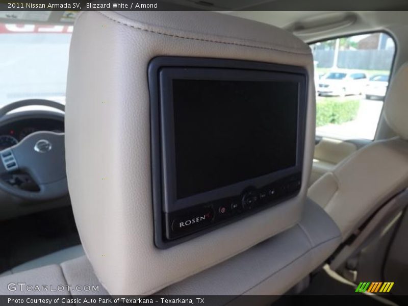 Blizzard White / Almond 2011 Nissan Armada SV