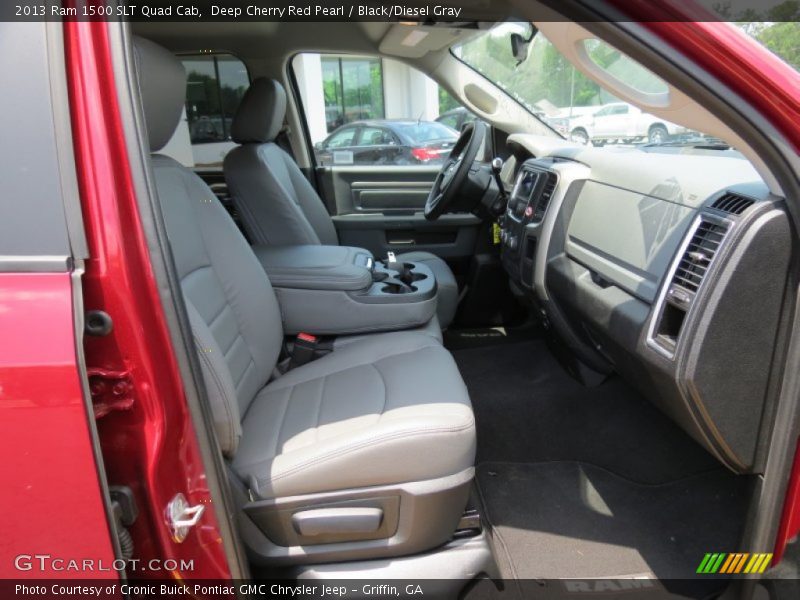 Front Seat of 2013 1500 SLT Quad Cab