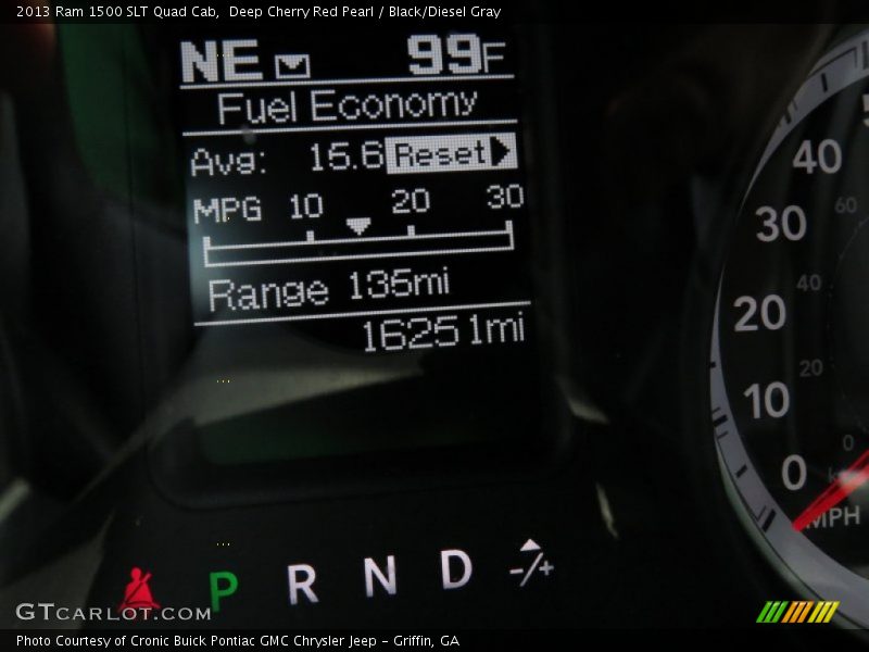 Deep Cherry Red Pearl / Black/Diesel Gray 2013 Ram 1500 SLT Quad Cab