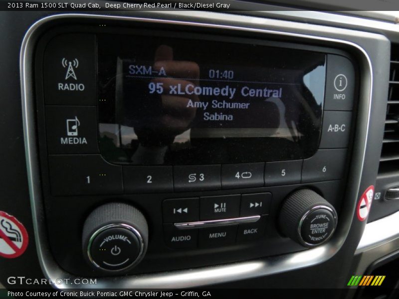Controls of 2013 1500 SLT Quad Cab