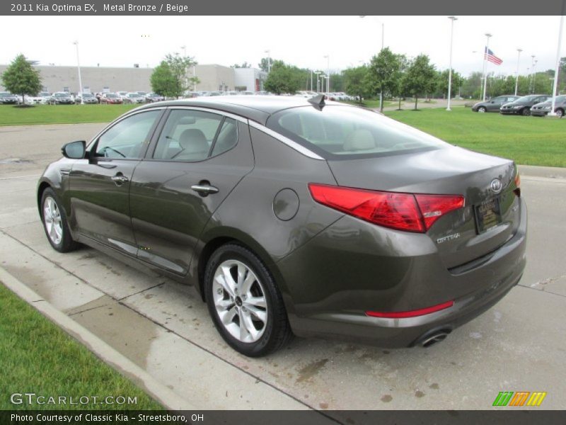 Metal Bronze / Beige 2011 Kia Optima EX