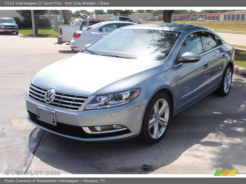 Iron Gray Metallic / Black 2013 Volkswagen CC Sport Plus