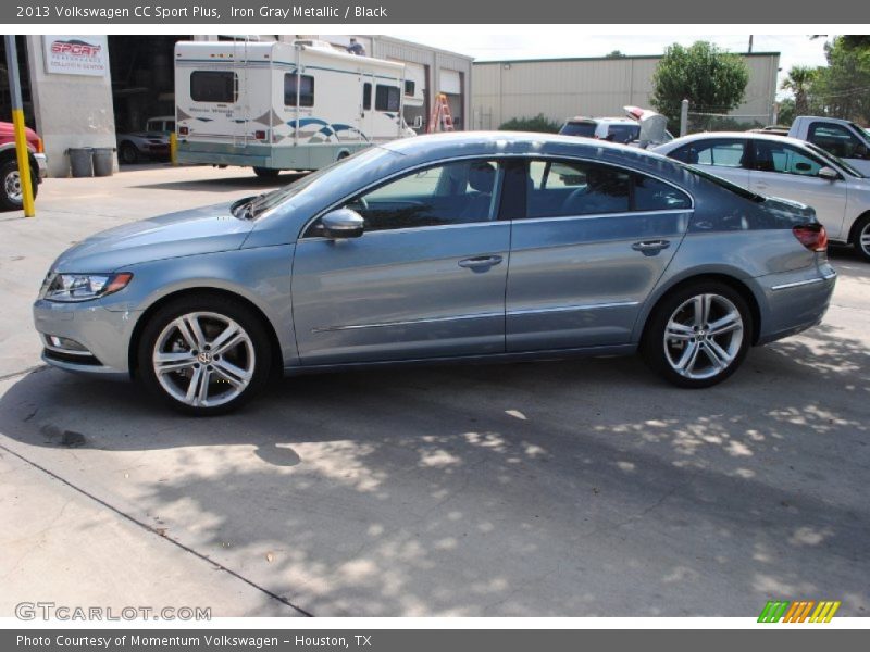 Iron Gray Metallic / Black 2013 Volkswagen CC Sport Plus