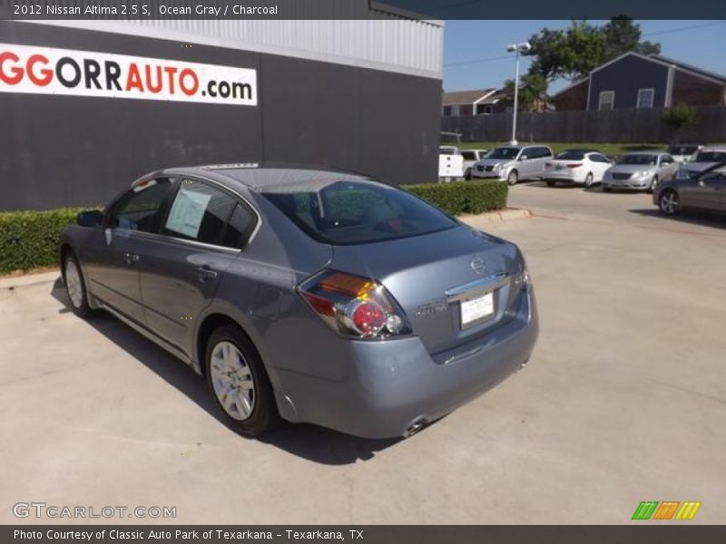 Ocean Gray / Charcoal 2012 Nissan Altima 2.5 S