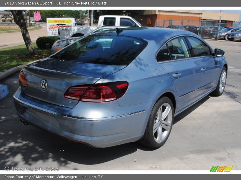 Iron Gray Metallic / Black 2013 Volkswagen CC Sport Plus