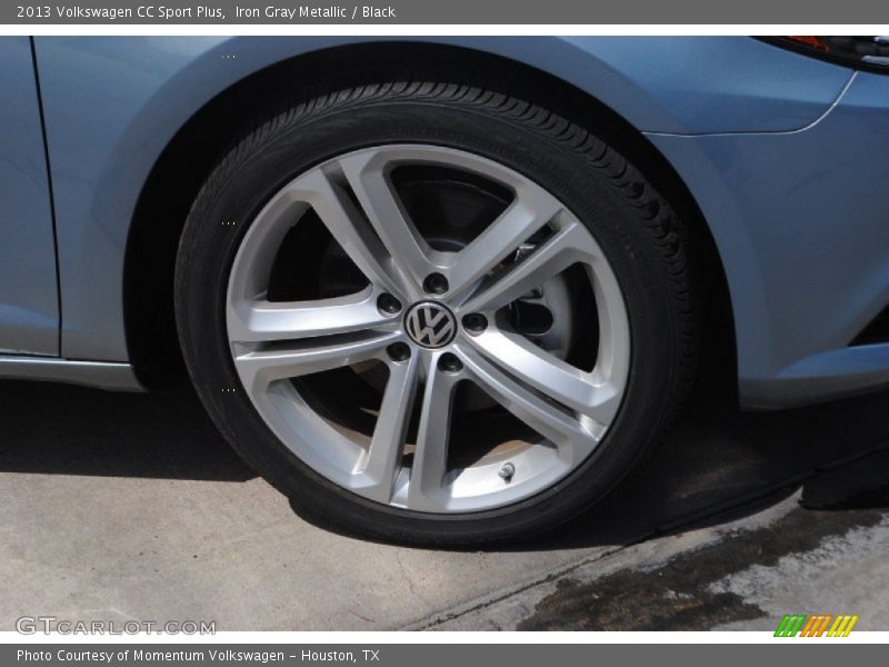 Iron Gray Metallic / Black 2013 Volkswagen CC Sport Plus