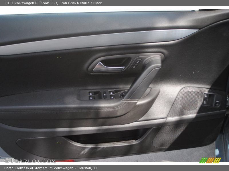 Iron Gray Metallic / Black 2013 Volkswagen CC Sport Plus