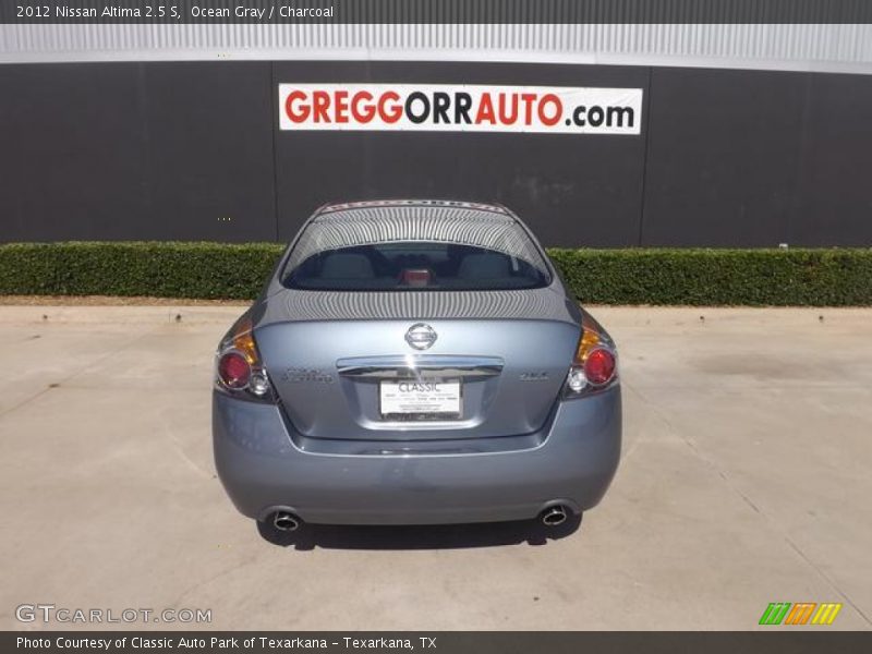 Ocean Gray / Charcoal 2012 Nissan Altima 2.5 S