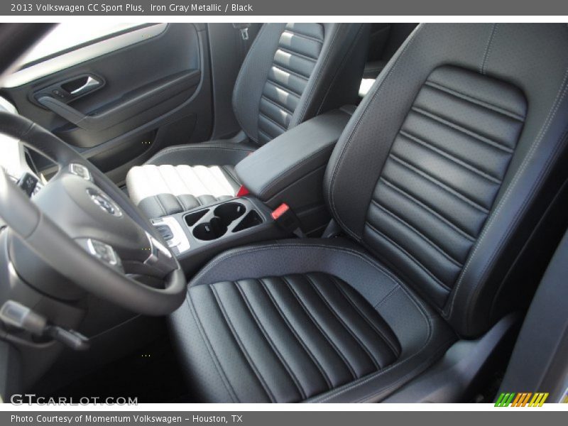 Iron Gray Metallic / Black 2013 Volkswagen CC Sport Plus