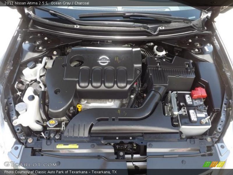 Ocean Gray / Charcoal 2012 Nissan Altima 2.5 S