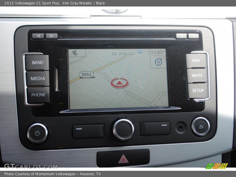 Iron Gray Metallic / Black 2013 Volkswagen CC Sport Plus