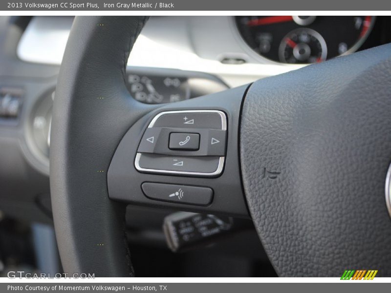 Iron Gray Metallic / Black 2013 Volkswagen CC Sport Plus