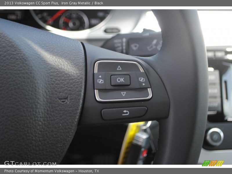 Iron Gray Metallic / Black 2013 Volkswagen CC Sport Plus