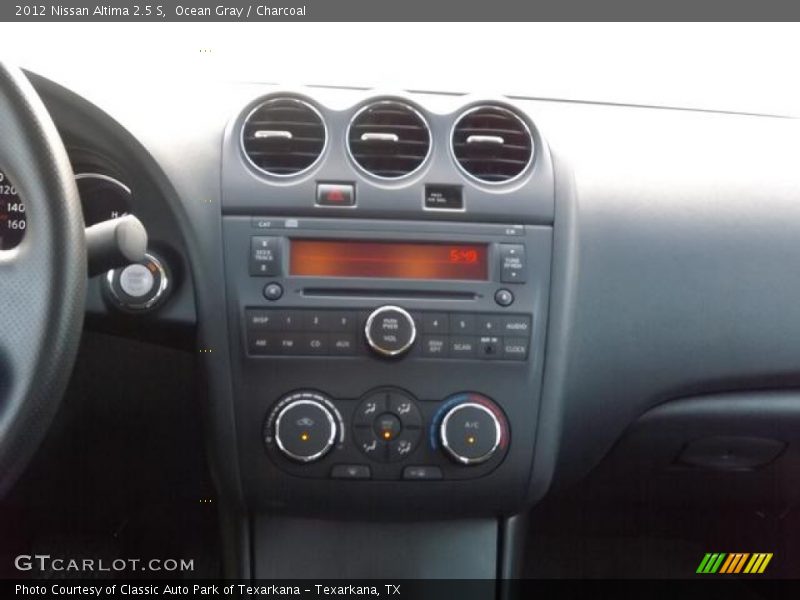 Ocean Gray / Charcoal 2012 Nissan Altima 2.5 S