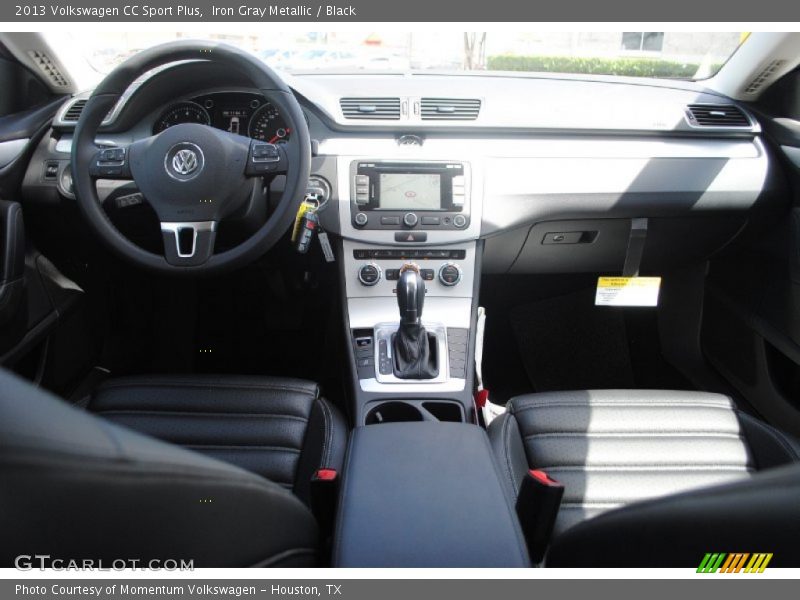 Iron Gray Metallic / Black 2013 Volkswagen CC Sport Plus