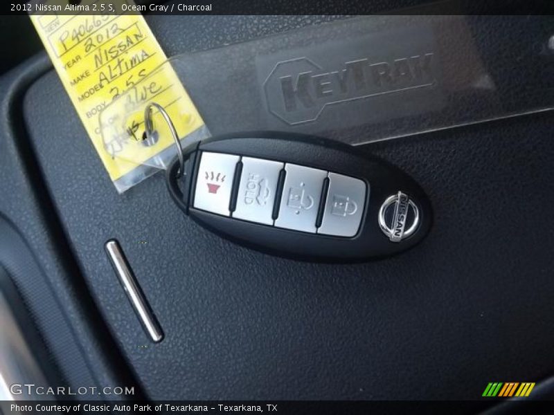 Ocean Gray / Charcoal 2012 Nissan Altima 2.5 S