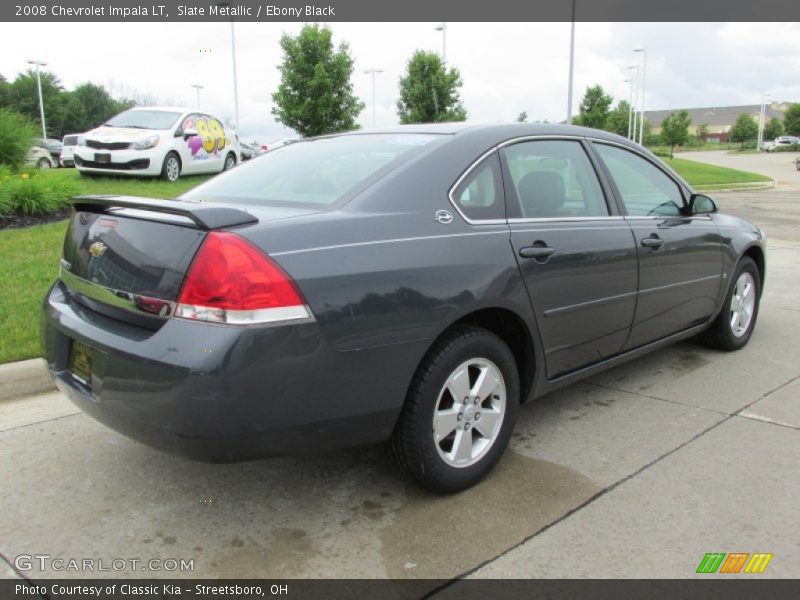 Slate Metallic / Ebony Black 2008 Chevrolet Impala LT