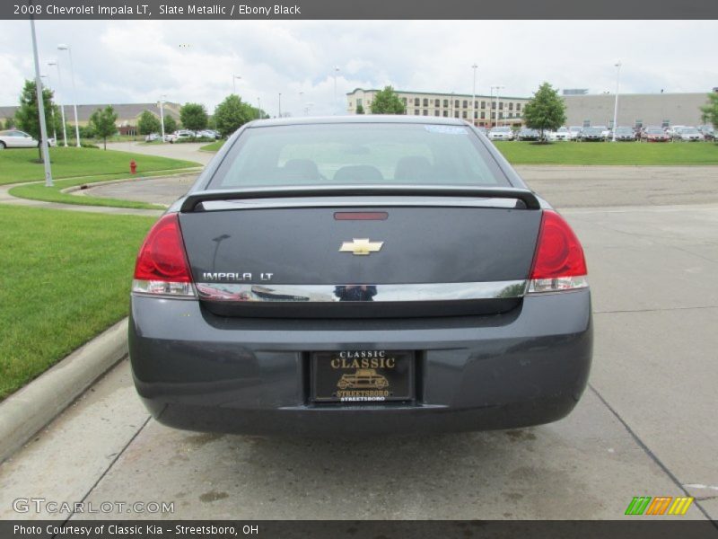 Slate Metallic / Ebony Black 2008 Chevrolet Impala LT