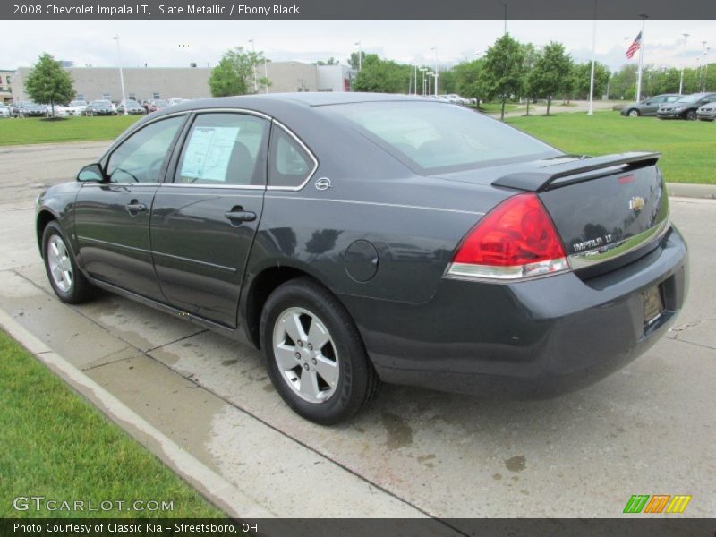 Slate Metallic / Ebony Black 2008 Chevrolet Impala LT