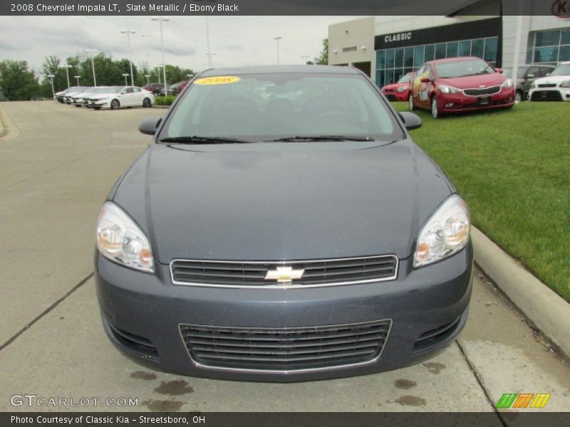 Slate Metallic / Ebony Black 2008 Chevrolet Impala LT