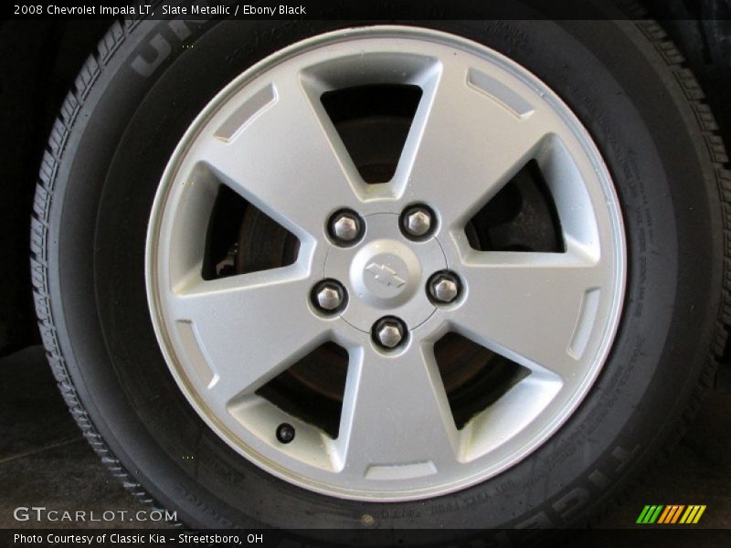 Slate Metallic / Ebony Black 2008 Chevrolet Impala LT