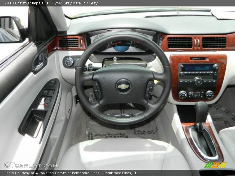 Cyber Gray Metallic / Gray 2010 Chevrolet Impala LT