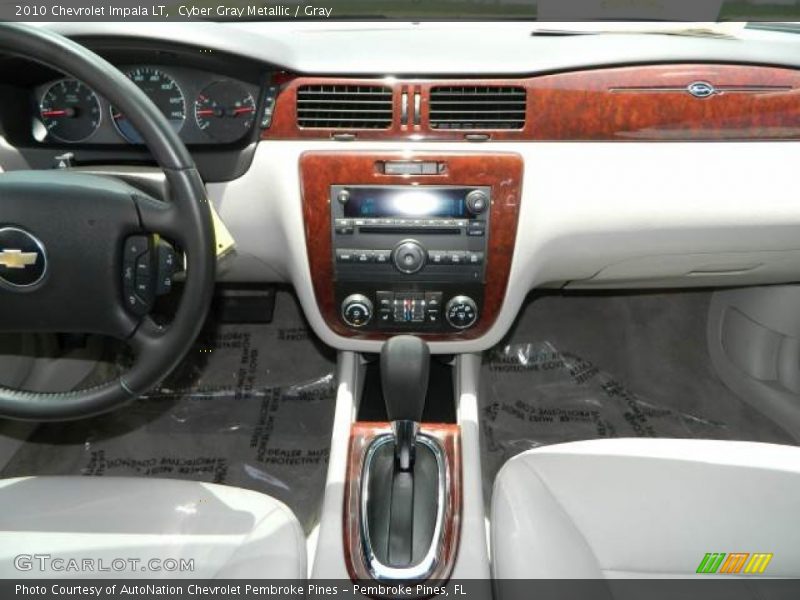 Cyber Gray Metallic / Gray 2010 Chevrolet Impala LT