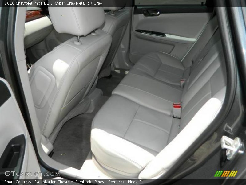 Rear Seat of 2010 Impala LT