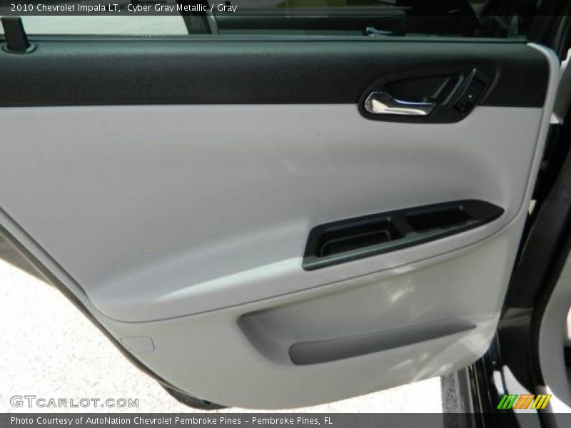Cyber Gray Metallic / Gray 2010 Chevrolet Impala LT