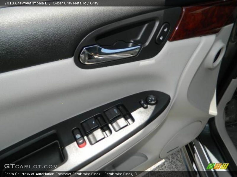 Cyber Gray Metallic / Gray 2010 Chevrolet Impala LT