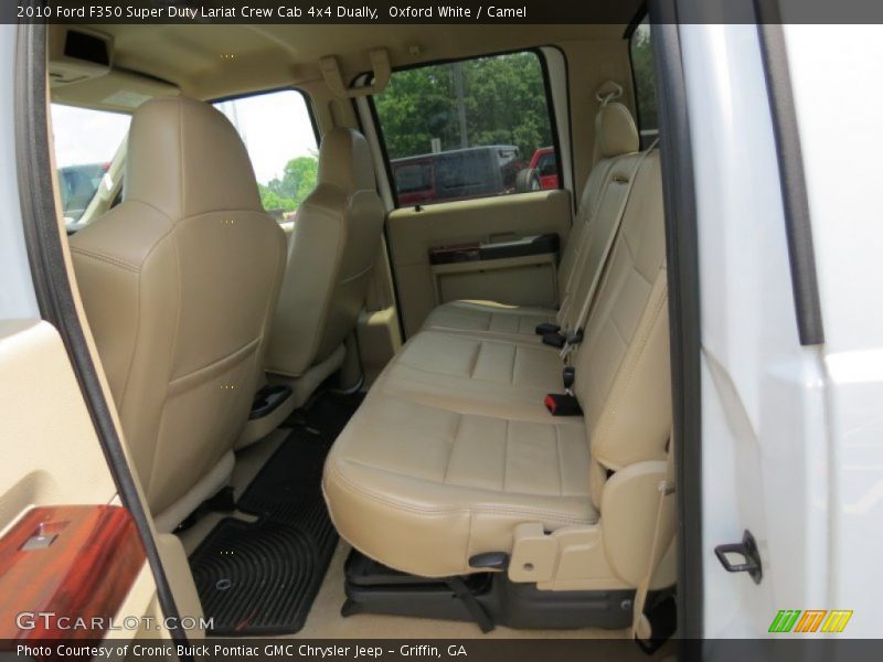 Rear Seat of 2010 F350 Super Duty Lariat Crew Cab 4x4 Dually
