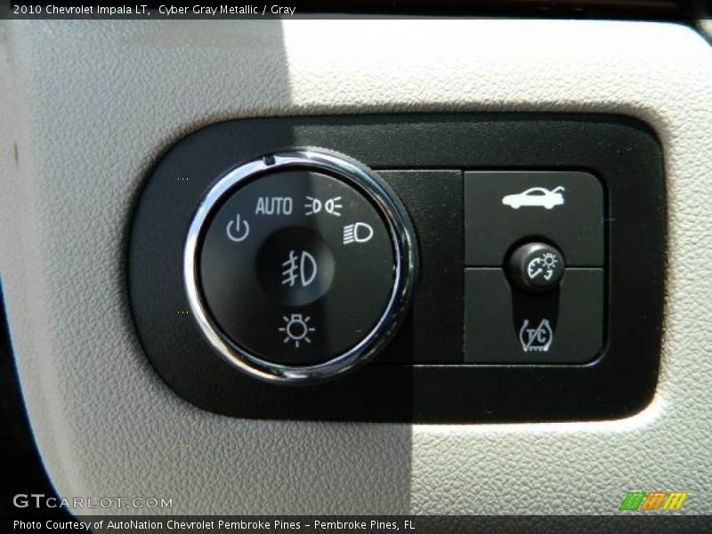 Cyber Gray Metallic / Gray 2010 Chevrolet Impala LT