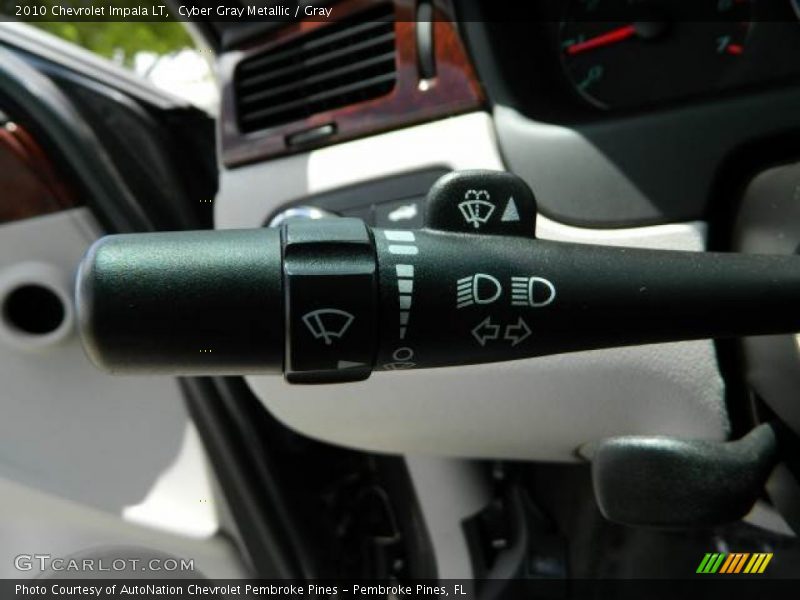 Cyber Gray Metallic / Gray 2010 Chevrolet Impala LT