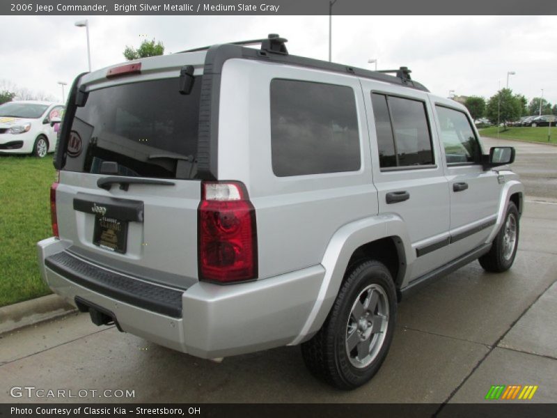 Bright Silver Metallic / Medium Slate Gray 2006 Jeep Commander