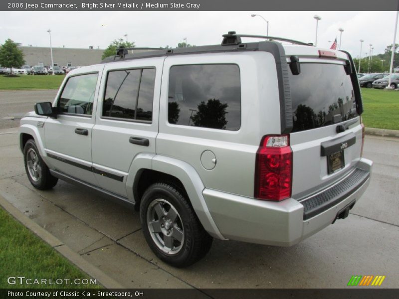 Bright Silver Metallic / Medium Slate Gray 2006 Jeep Commander