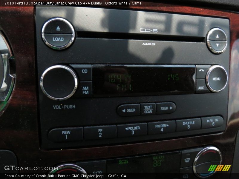Audio System of 2010 F350 Super Duty Lariat Crew Cab 4x4 Dually