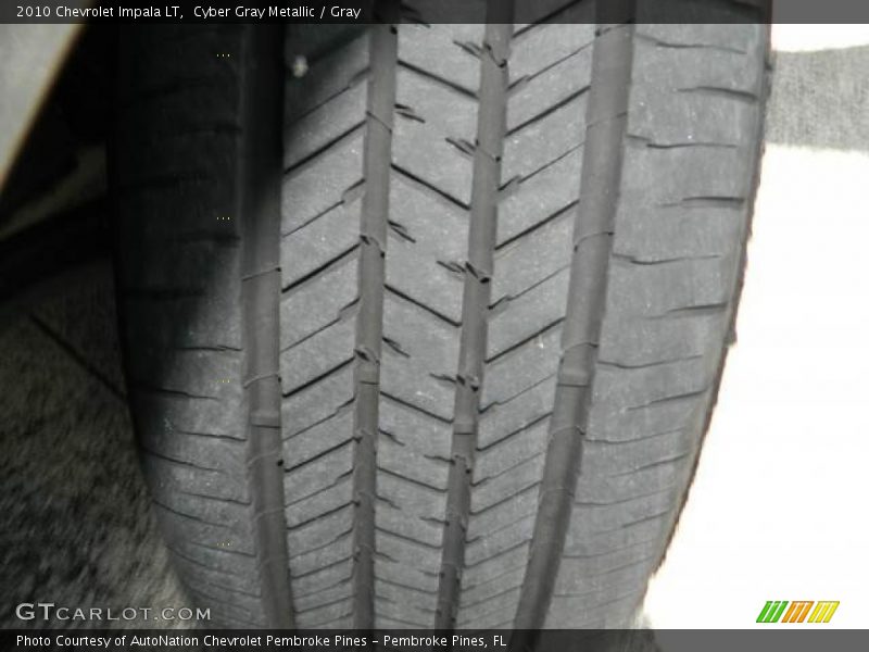 Cyber Gray Metallic / Gray 2010 Chevrolet Impala LT