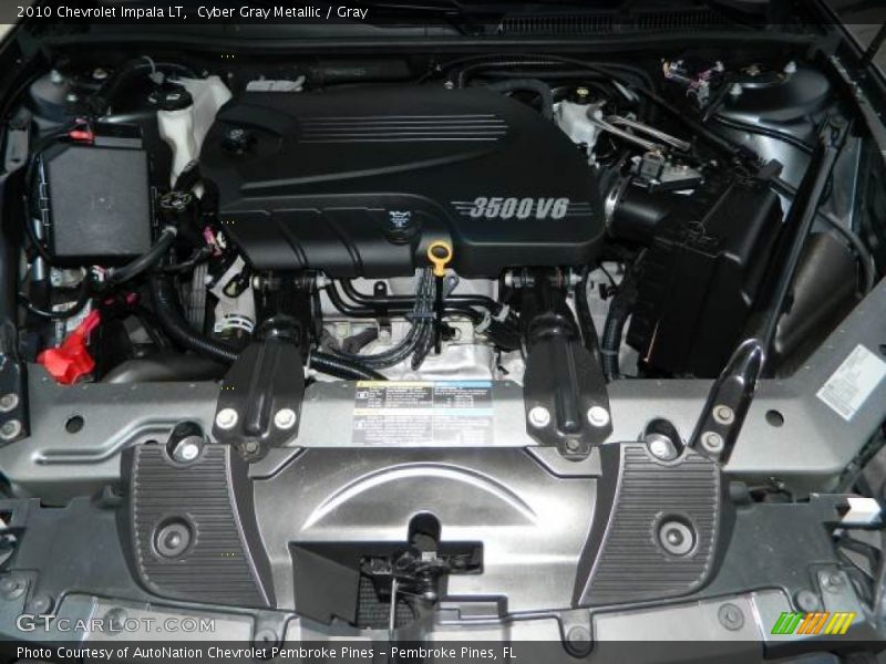 Cyber Gray Metallic / Gray 2010 Chevrolet Impala LT