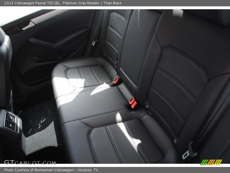 Platinum Gray Metallic / Titan Black 2013 Volkswagen Passat TDI SEL