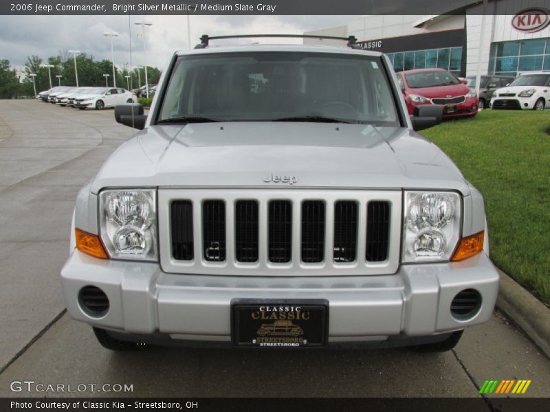 Bright Silver Metallic / Medium Slate Gray 2006 Jeep Commander
