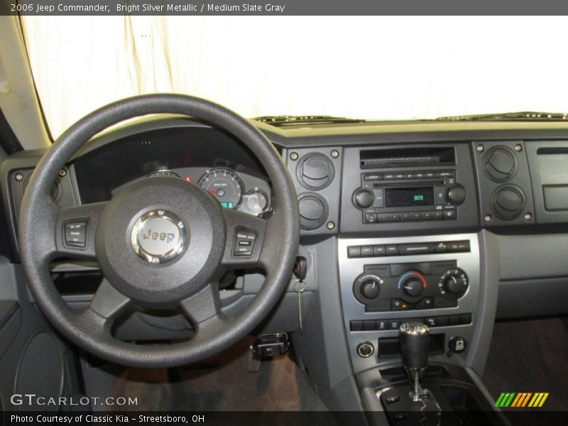 Bright Silver Metallic / Medium Slate Gray 2006 Jeep Commander