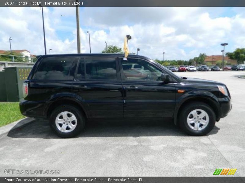 Formal Black / Saddle 2007 Honda Pilot LX