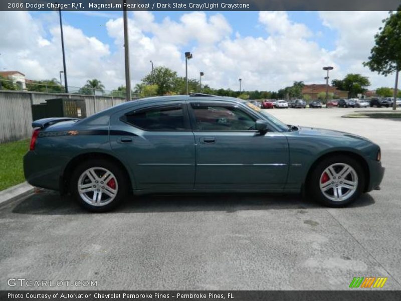 Magnesium Pearlcoat / Dark Slate Gray/Light Graystone 2006 Dodge Charger R/T